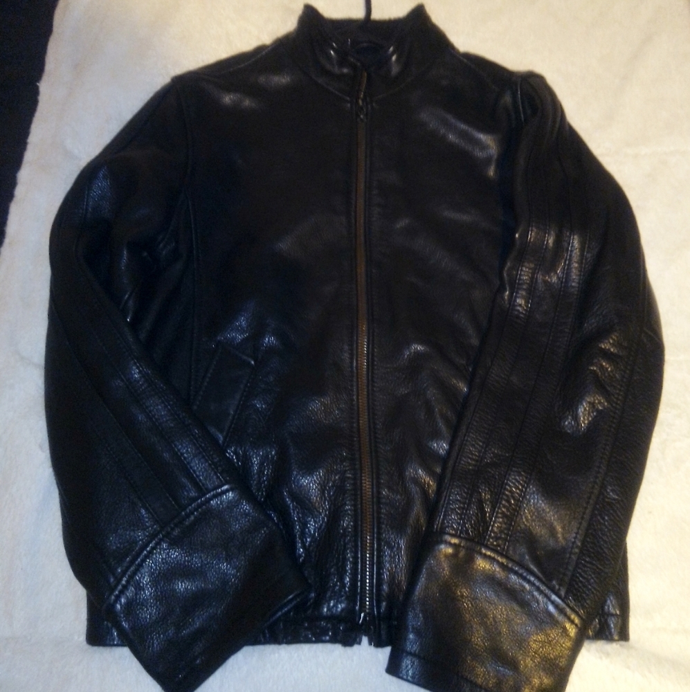Kenneth Cole New York leather jacket